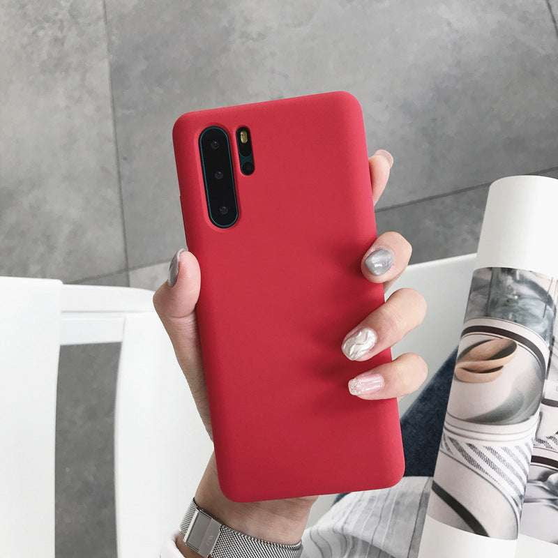 drop-proof case, liquid silicone phone case, protective phone cover - available at Sparq Mart