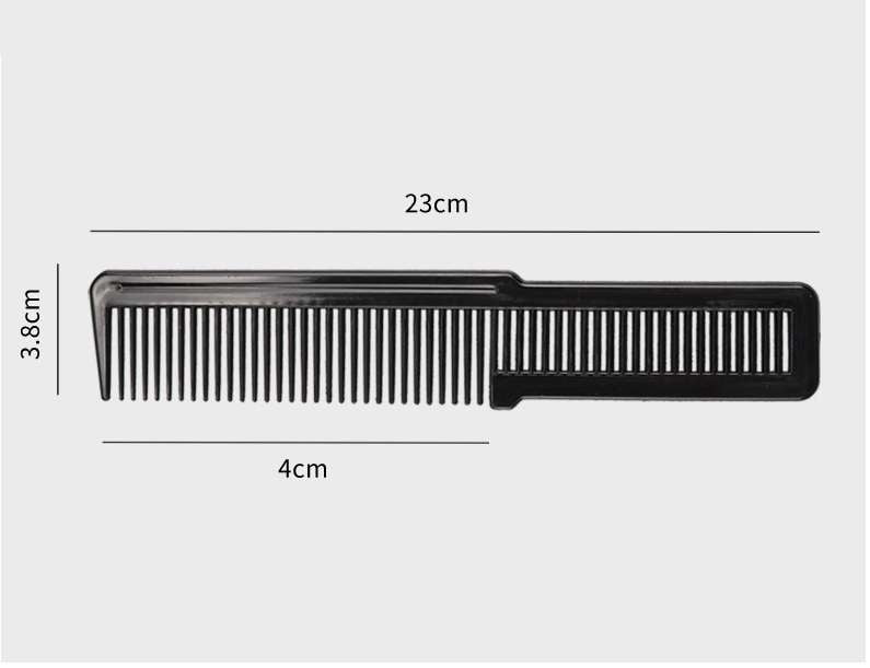 durable hair comb, men's styling comb, resin grooming comb - available at Sparq Mart