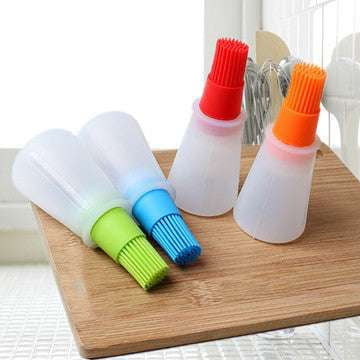 Lint-Free Baking Tool, Oil Dispensing Brush, Silicone Bottle Brush - available at Sparq Mart
