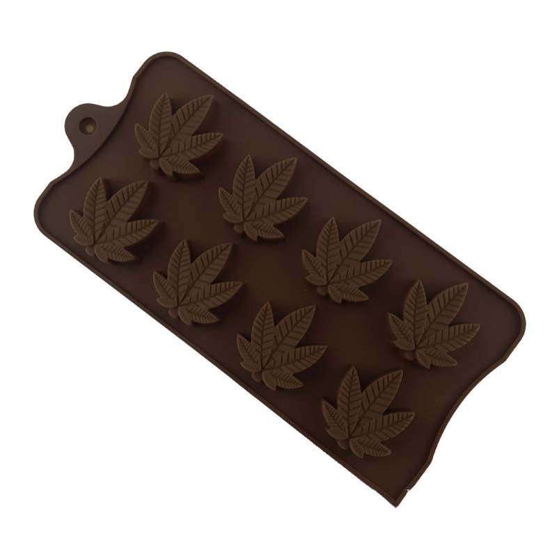 Creative silicone mold, Leaf cake mold, Silicone chocolate mold - available at Sparq Mart