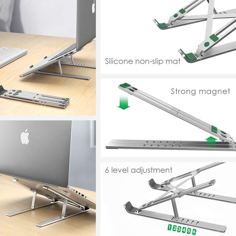 Adjustable Folding Bracket, Durable Desk Mount, Space-Saving Shelf Support - available at Sparq Mart