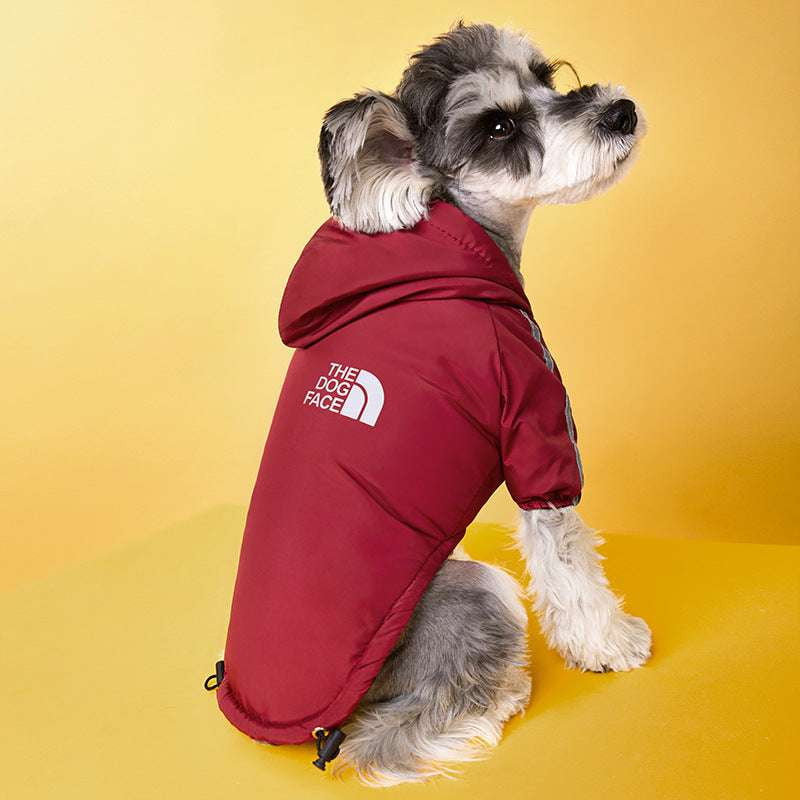 Cozy Dog Outerwear, Velvet Dog Coat, Warm Pet Apparel - available at Sparq Mart