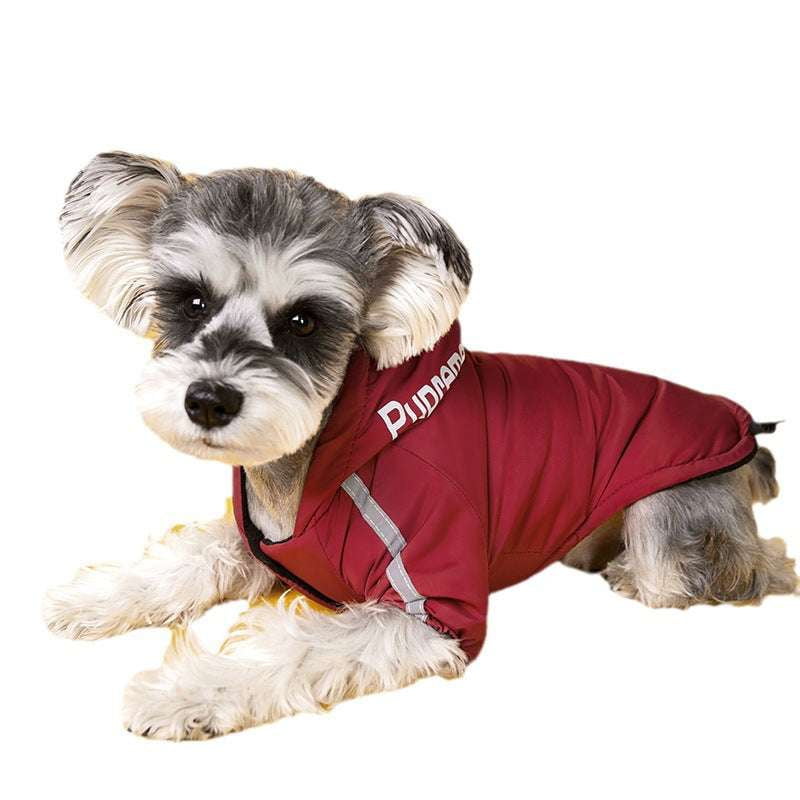 Cozy Dog Outerwear, Velvet Dog Coat, Warm Pet Apparel - available at Sparq Mart