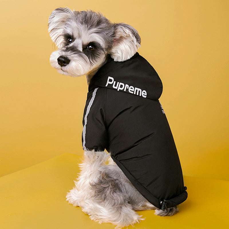 Cozy Dog Outerwear, Velvet Dog Coat, Warm Pet Apparel - available at Sparq Mart