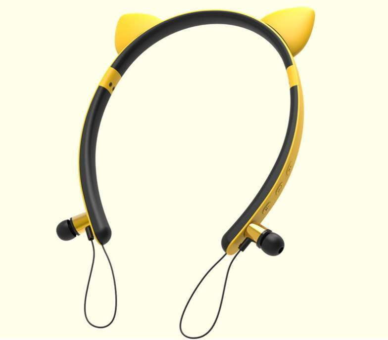 Bluetooth Cat Headset, Cat Ear Headphones, Colorful Gaming Headset - available at Sparq Mart