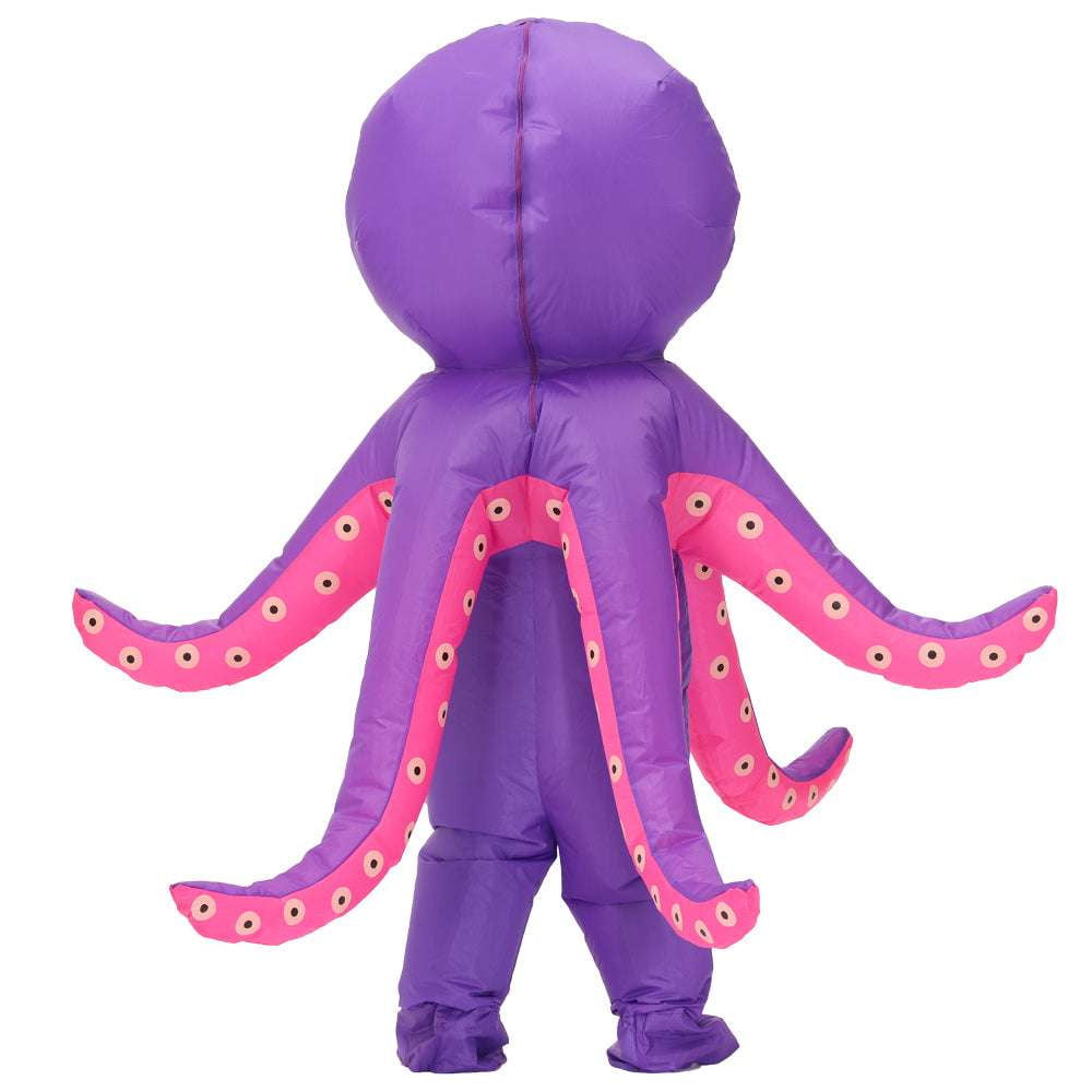 Birthday Party Suit, Inflatable Octopus Costume, Purple Costume Adult - available at Sparq Mart