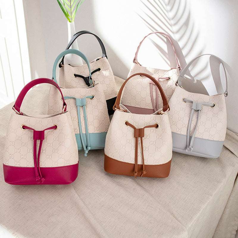 Colored Bucket Bag, High-quality Bucket Bag, Wholesale Bucket Handbags - available at Sparq Mart