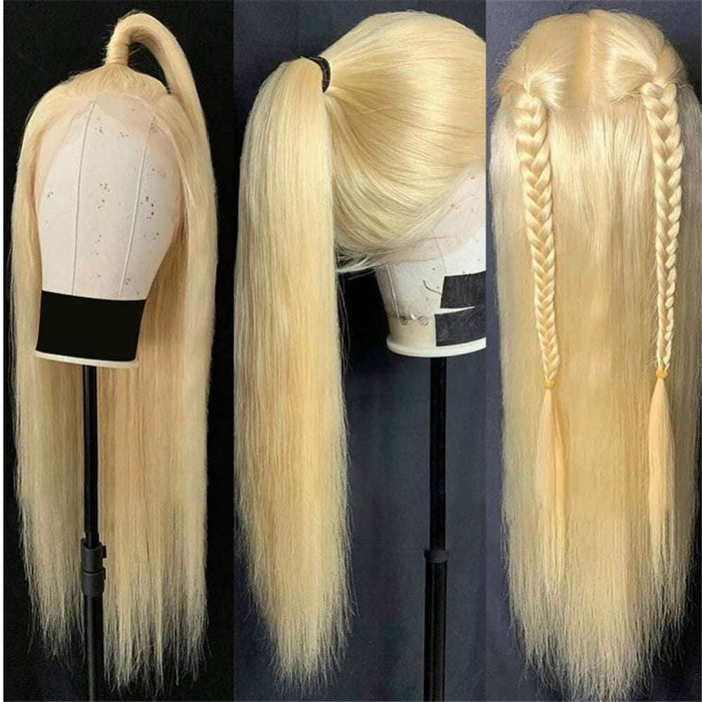 Handwoven Hairpiece, Long-lasting Real Wig, Natural Lace Wig - available at Sparq Mart