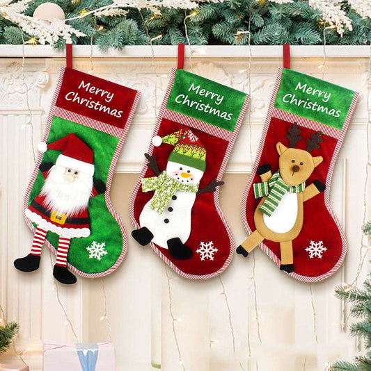 Buy Now, Christmas Eve, Santa Claus Sock Bag - available at Sparq Mart