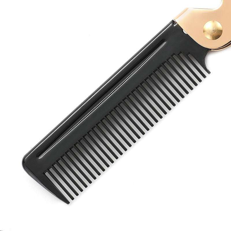 Portable Beard Comb, Stylish Pocket Comb, Travel Hair Grooming - available at Sparq Mart