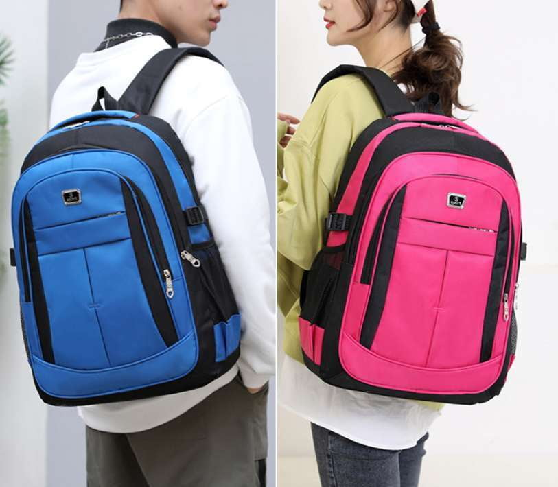 solid computer bag, stylish student backpack, trendy travel packs - available at Sparq Mart