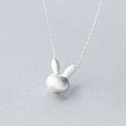 Silver Bunny Jewelry, Wholesale Bunny Necklace - available at Sparq Mart