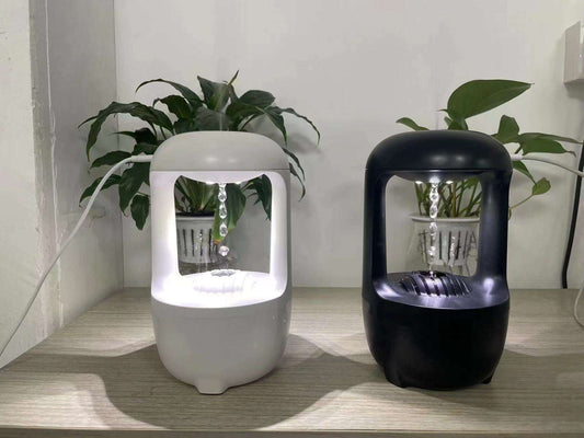 Anti Gravity Humidifier, Aromatherapy Machine, Water Drop Backflow - available at Sparq Mart