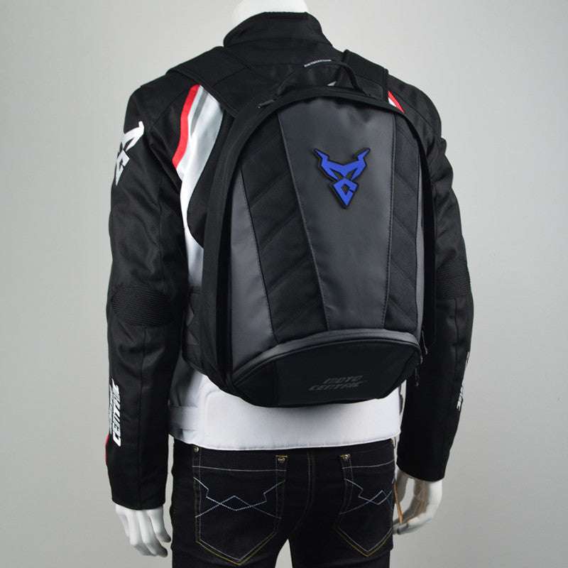 Casual Motorcycle Backpack, Motorcycle Helmet Backpack, Waterproof Riding Backpack - available at Sparq Mart