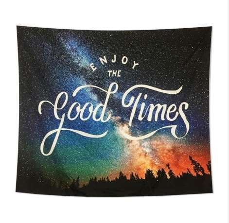 Cosmic Wall Hanging, Galaxy Home Decor, Starry Night Tapestry - available at Sparq Mart