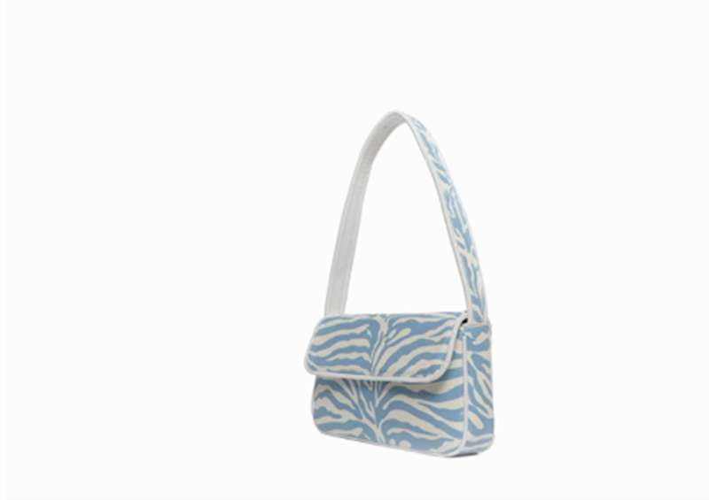 Casual Zip Shoulder, Chic Underarm Bag, Durable Canvas Handbag - available at Sparq Mart