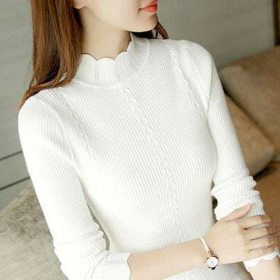 Casual Knit Sweaters, Chic Pullover Tops, Cozy Winter Fashion - available at Sparq Mart