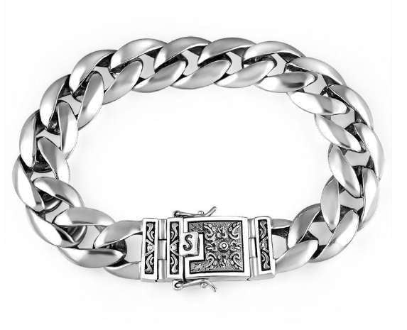 Domineering Silver, Retro Couple, Stylish Bracelet - available at Sparq Mart