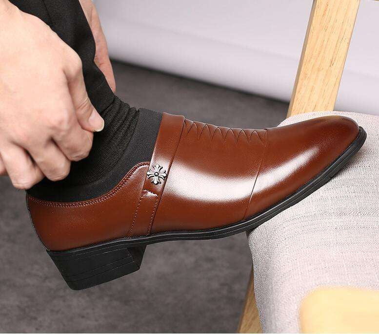 Fashionable Men's Footwear, Formal Business Shoes, Leather Shoes for Men - available at Sparq Mart