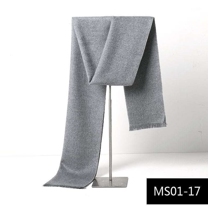 Autumn Chic Accessory, Cashmere Warm Scarf, Men's Winter Scarf - available at Sparq Mart