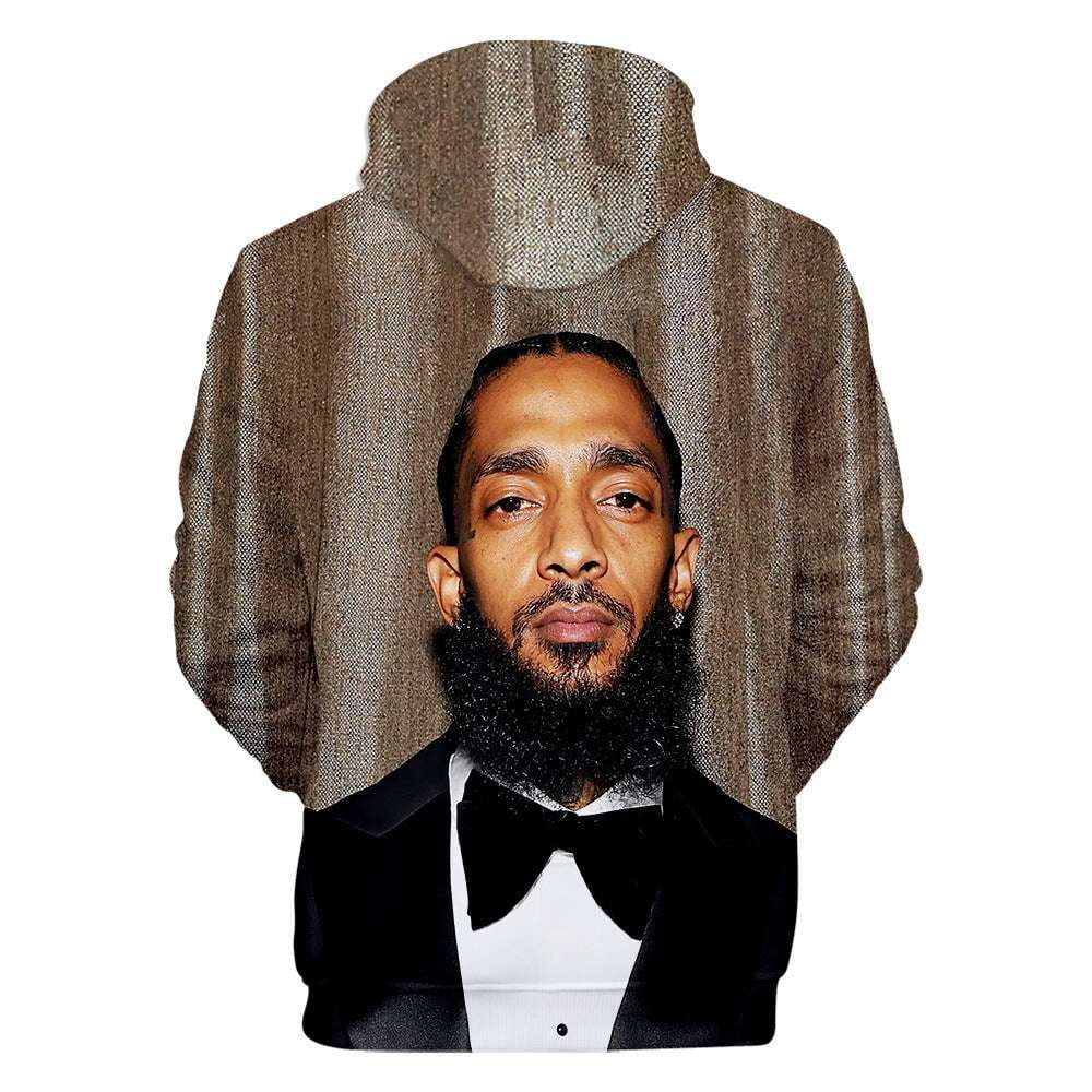 Digital Print Sweatshirt, Hip Hop Hoodies, Rapper Fan Apparel - available at Sparq Mart