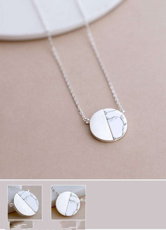 Elegant silver necklace, Fashionable silver necklace, Sterling silver necklace - available at Sparq Mart
