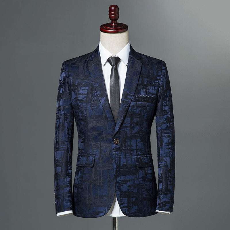 Casual Suit Jacket, Fashion Blazers Men, Men's Slim Blazers - available at Sparq Mart