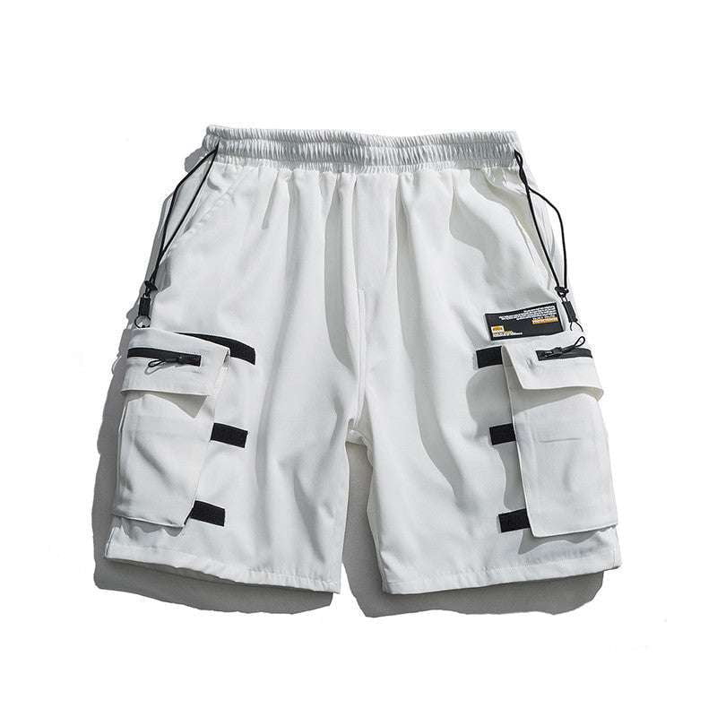 casual shorts, male fashion, Stylish student overalls - available at Sparq Mart