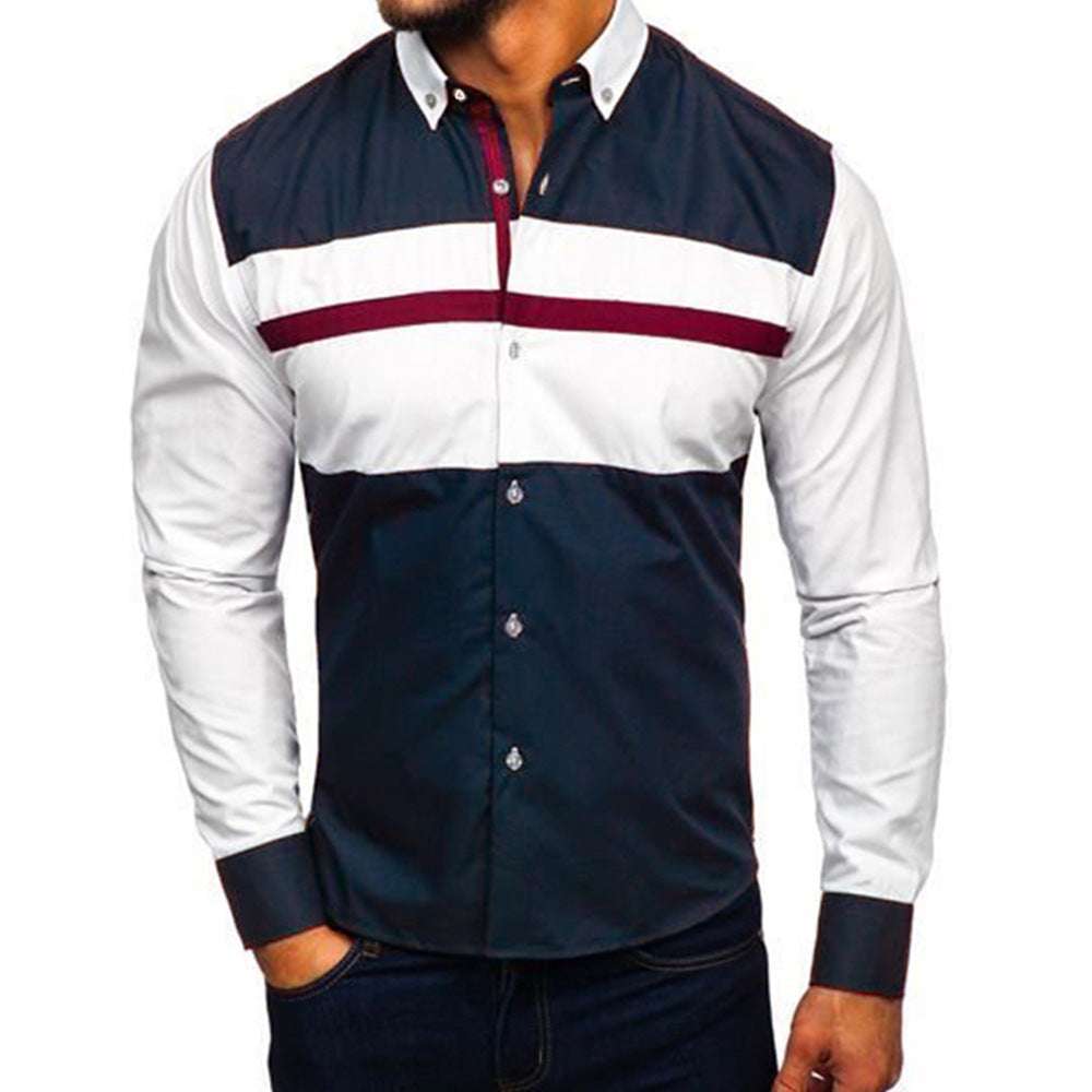 Long-sleeved shirt, Stylish casual shirt, Three-color shirt - available at Sparq Mart