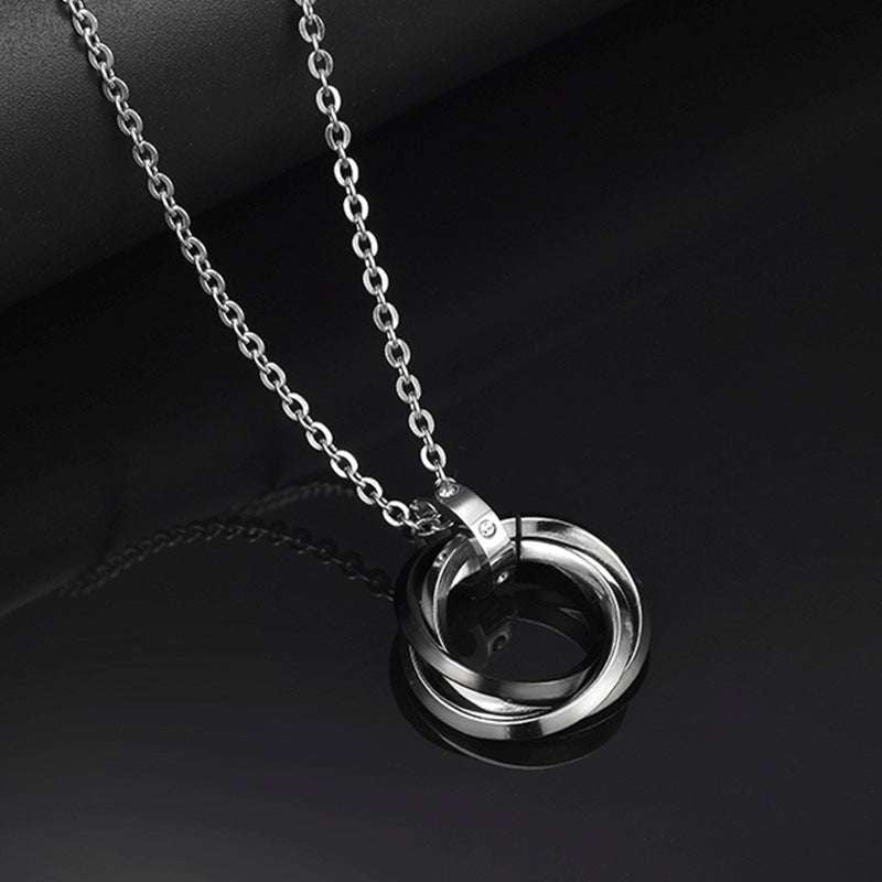 Durable Titanium Necklace, Fashionable Necklace Accessory, Hip Hop Steel Necklace - available at Sparq Mart