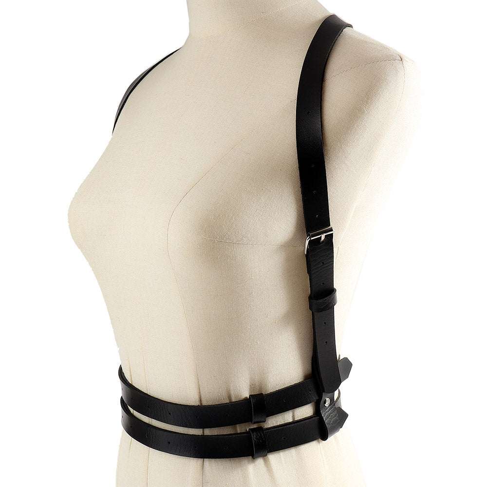 punk sexy belt, restaint strap belt, waist beauty belt - available at Sparq Mart