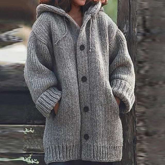 cozy winter coat, fashionable knitwear, Stylish warm sweater - available at Sparq Mart