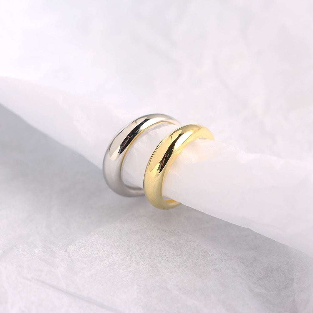 exclusive design, Stylish silver ring, women's crescent ring - available at Sparq Mart