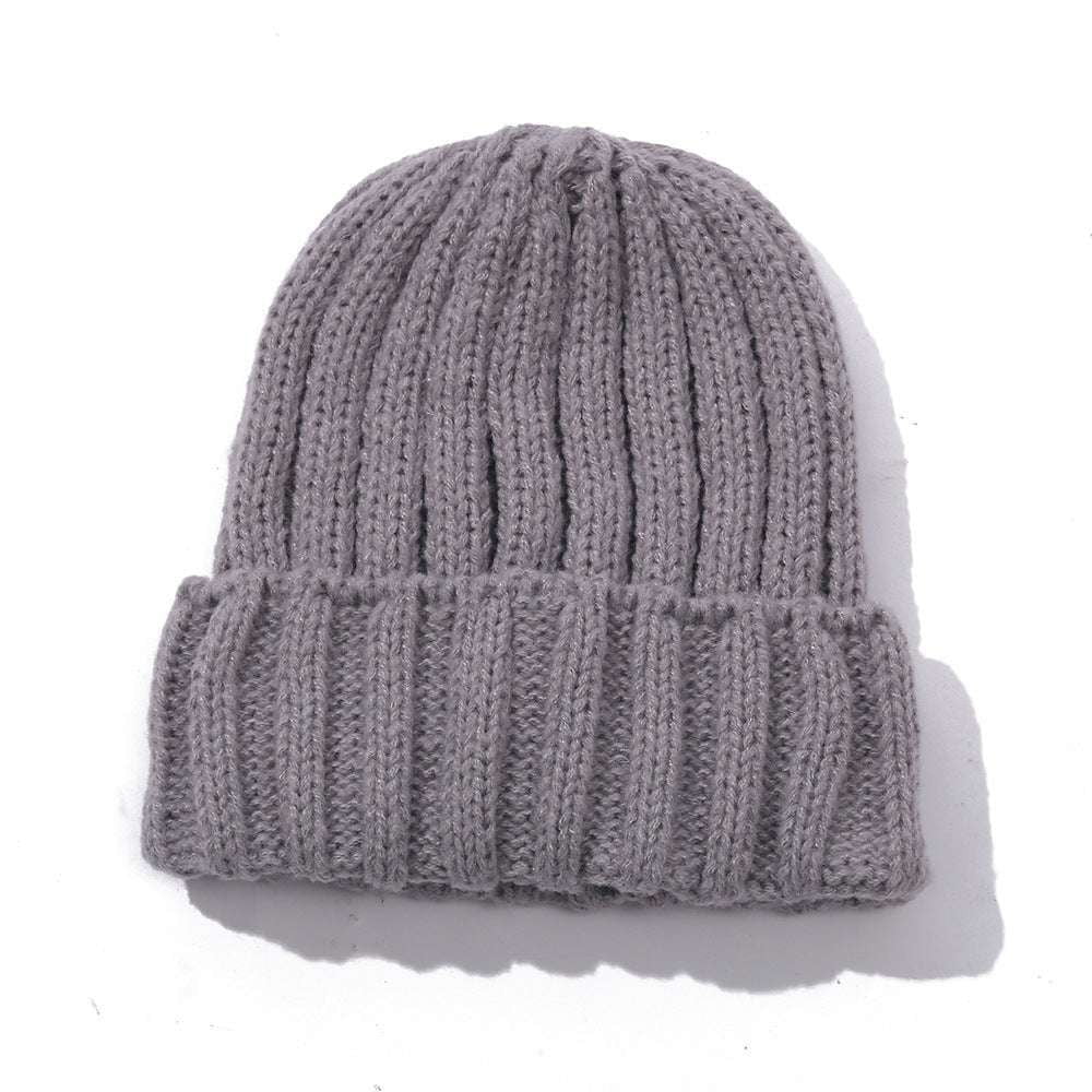 stylish wool cap, unisex knit beanie, wool winter hat - available at Sparq Mart