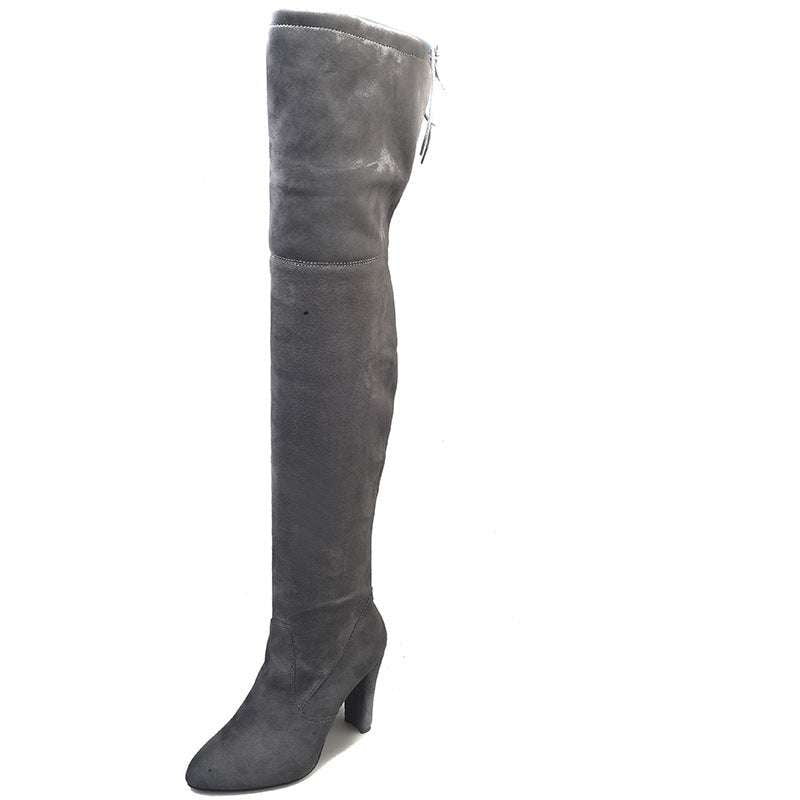 Autumn High Heel Boots, Fashion Over-Knee Footwear, Suede Thigh-High Boots - available at Sparq Mart