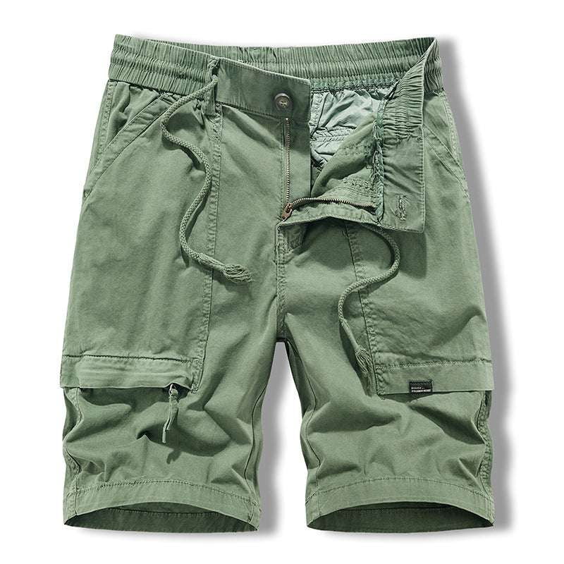 Durable Lightweight Cargo Shorts, Men's Summer Hiking Shorts, Outdoor Stretch Workwear Pants - available at Sparq Mart