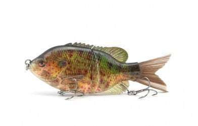 Realistic Fishing Bait, Sunfish Simulation Bait, Transparent Fishing Lure - available at Sparq Mart