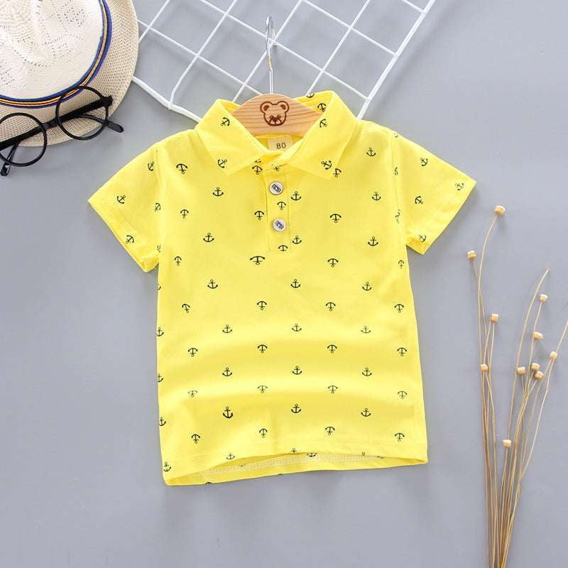 boys anchor t-shirt, kids fashion summer, trendy children's wear - available at Sparq Mart