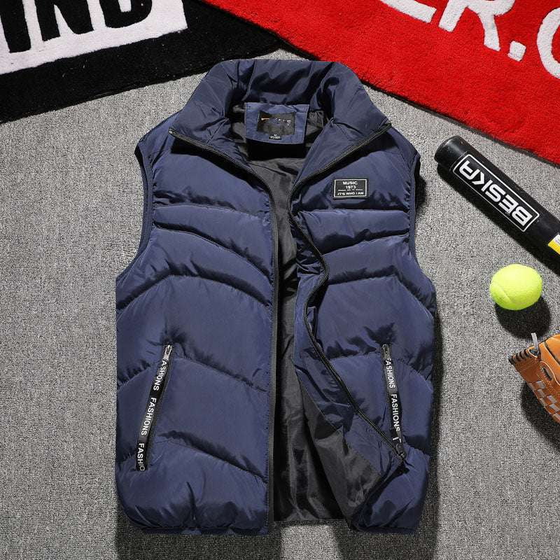 Comfortable Cotton Vest, Fashion Down Vest, Winter Cotton Vest - available at Sparq Mart