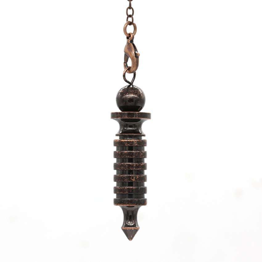 metal spiral necklace, necklace ornaments, pendant necklace - available at Sparq Mart