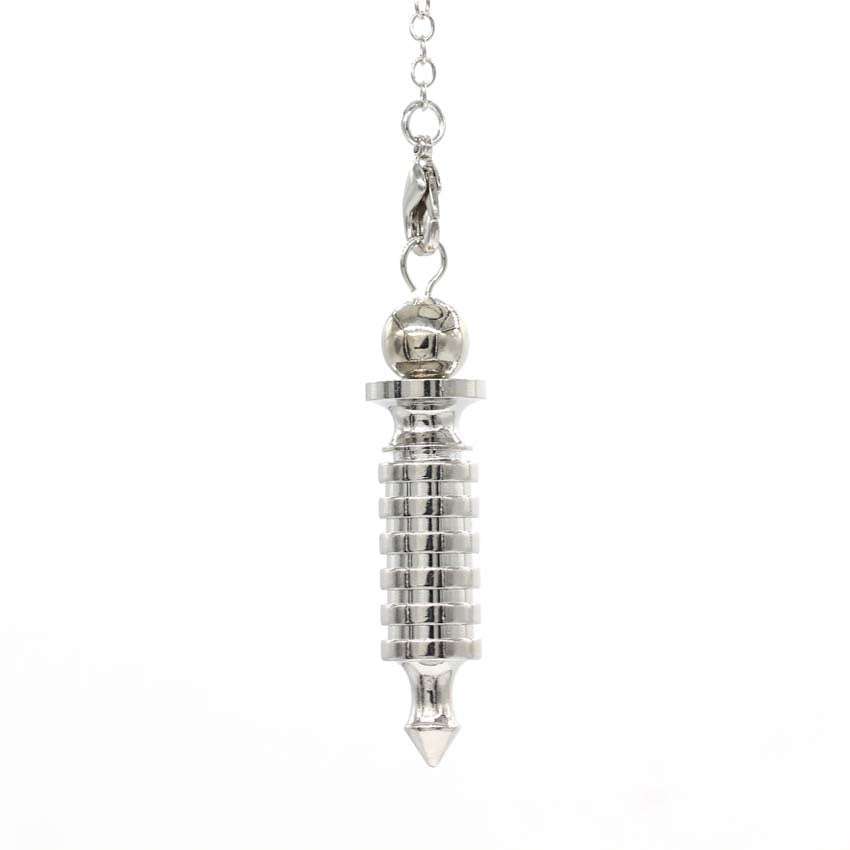 metal spiral necklace, necklace ornaments, pendant necklace - available at Sparq Mart