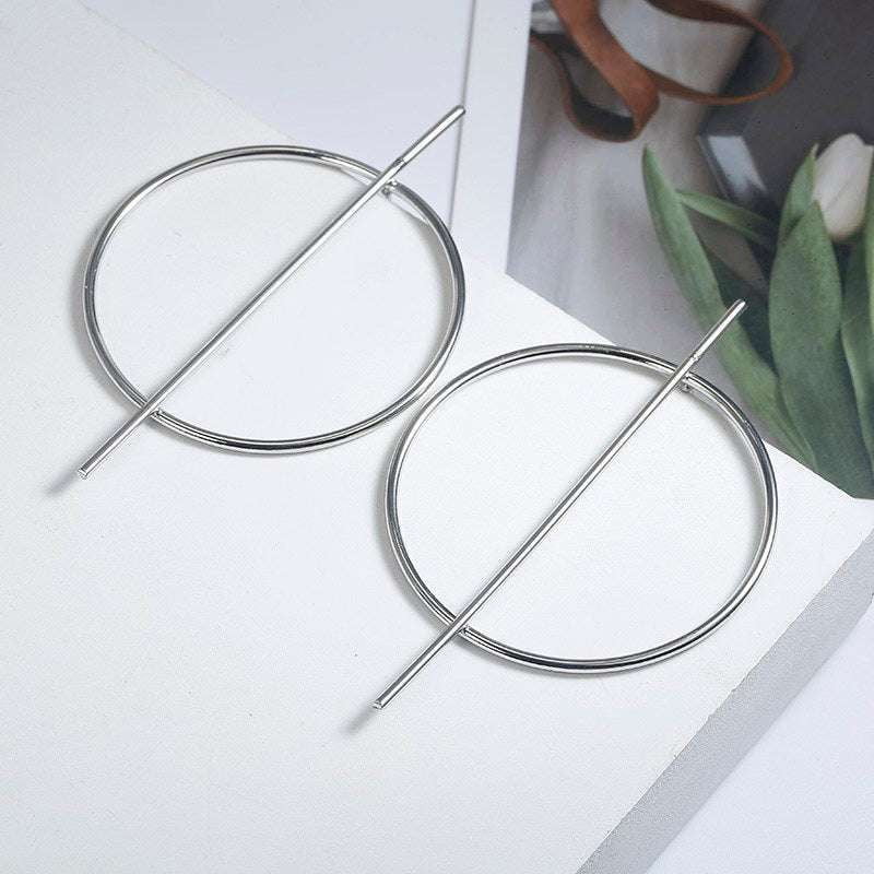 fashion hoop earrings, gold hoop earrings, silver hoop earrings - available at Sparq Mart