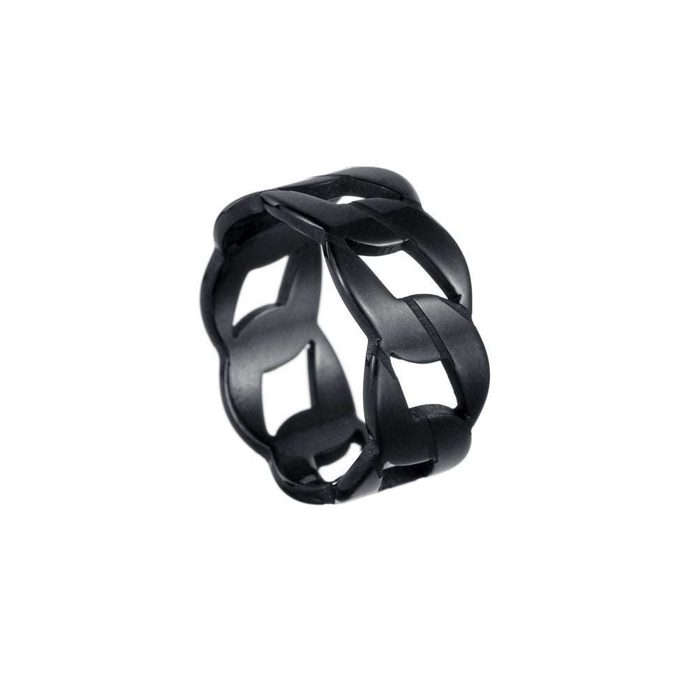 Fashionable Finger Ring, Laser Cut Jewelry, Stainless Steel Ring - available at Sparq Mart