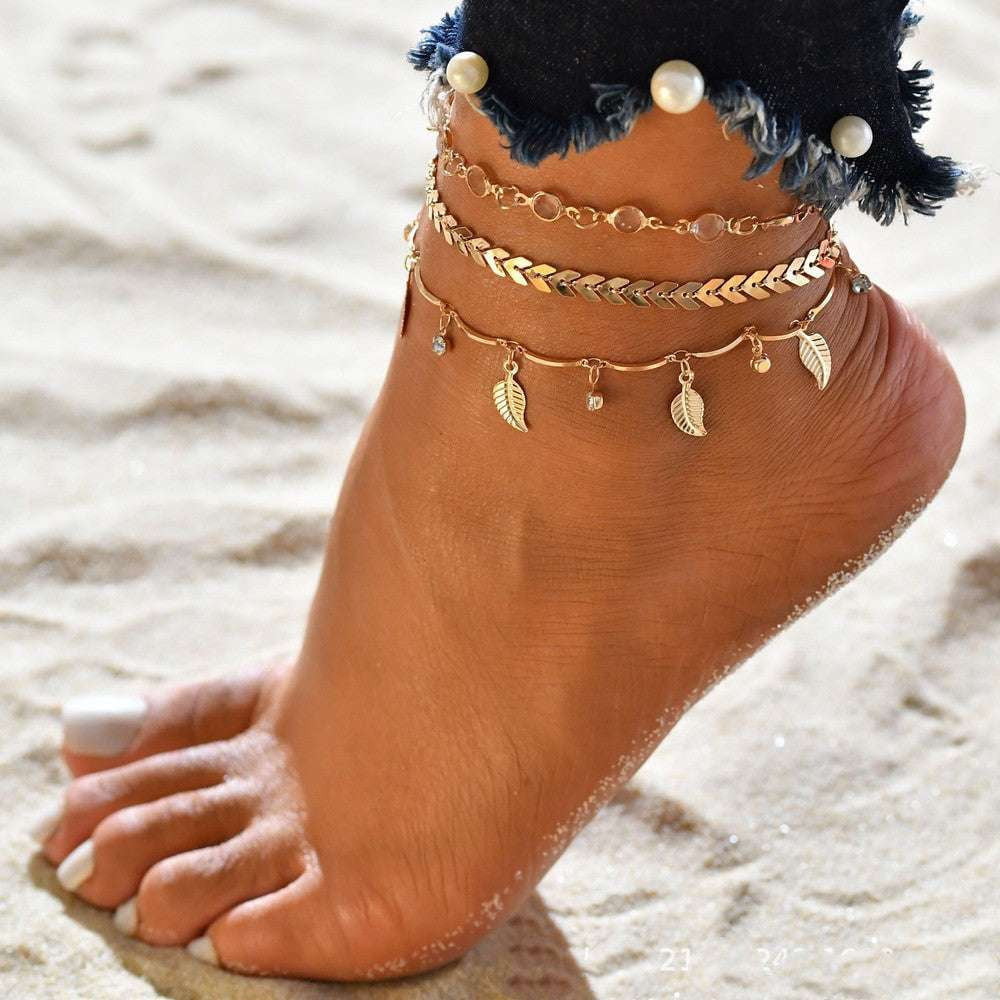 stylish look, trendy anklet, women's fashion - available at Sparq Mart