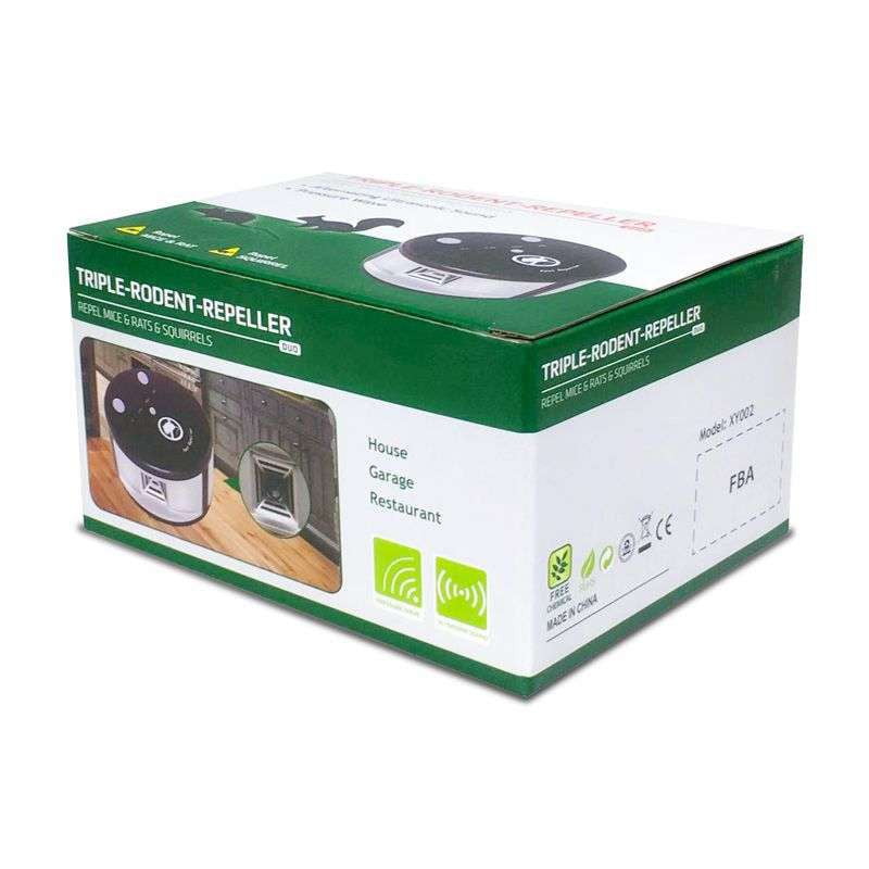 Eco-Friendly Pest Control, Indoor Rat Repeller, Ultrasonic Rodent Deterrent - available at Sparq Mart