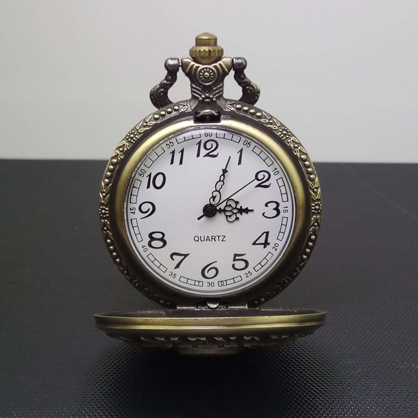 2nd Amendment Collectible, Unique Timepiece Gift, Vintage Pocket Watch - available at Sparq Mart