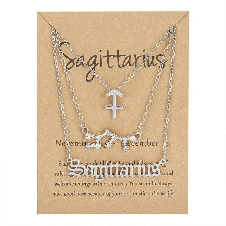 3 Packs, Ancient English Zodiac, Unique Necklaces - available at Sparq Mart