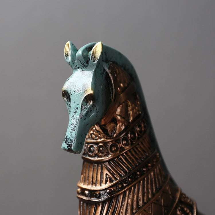 Bronze War Horse, Decorative Ornaments, Unique Collection - available at Sparq Mart