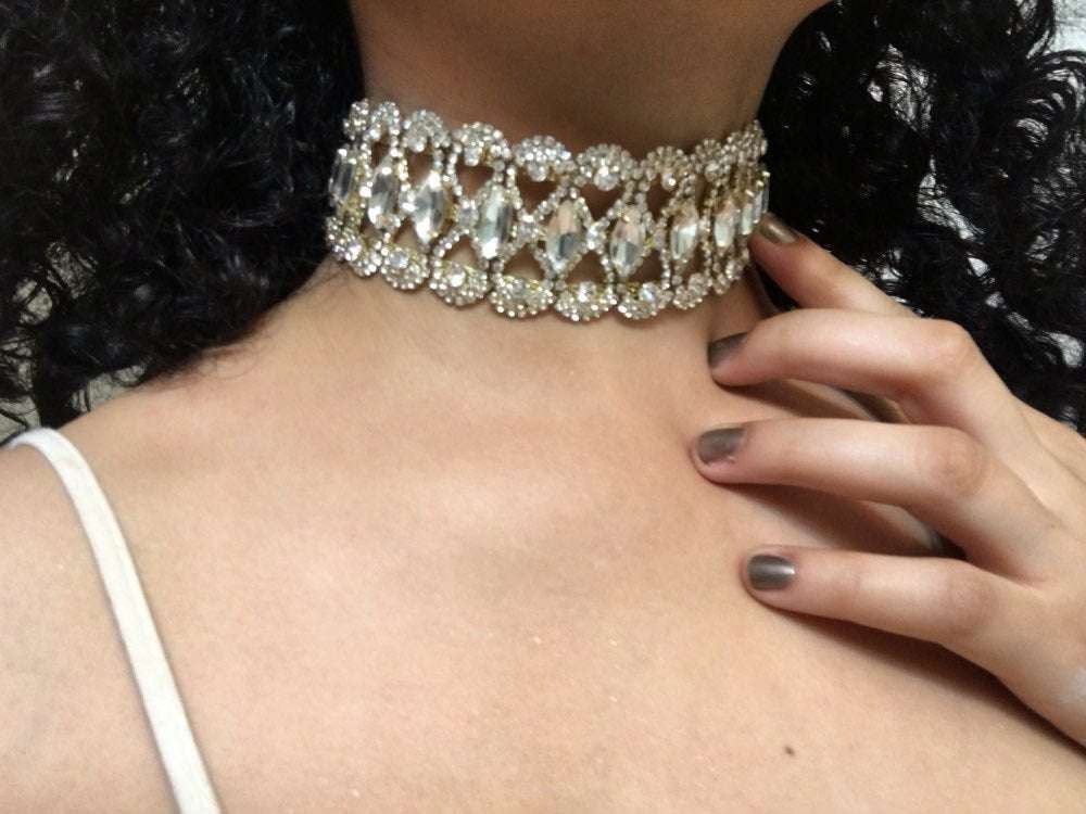 Geometric Diamond Necklace Silver Gold Pendant Unisex Elegant Accessory - available at Sparq Mart