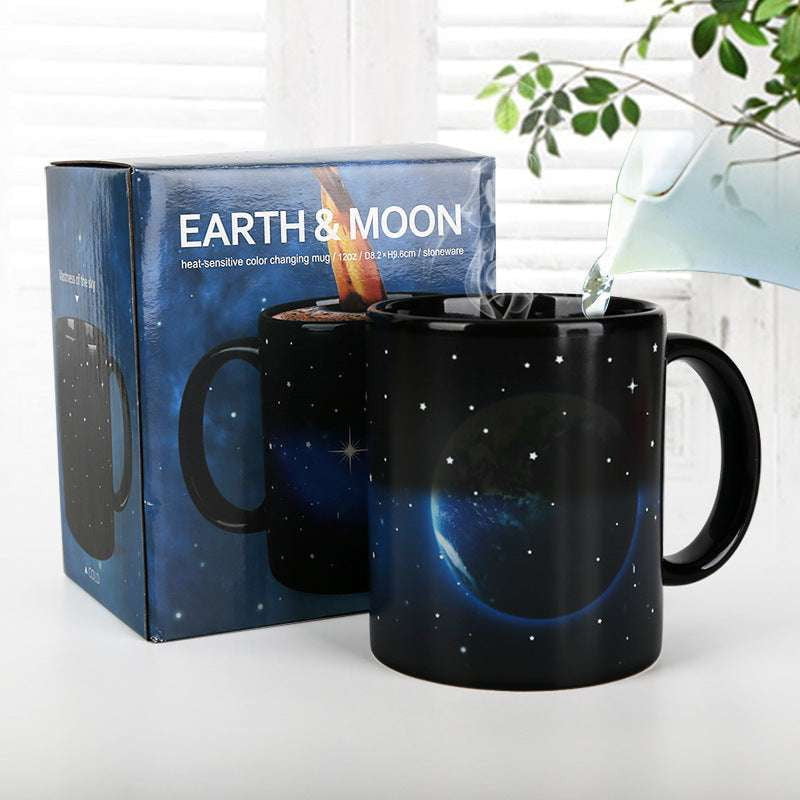 Gradient Ceramic Mug, Starry Sky Mug, Temperature Sensitive Mug - available at Sparq Mart